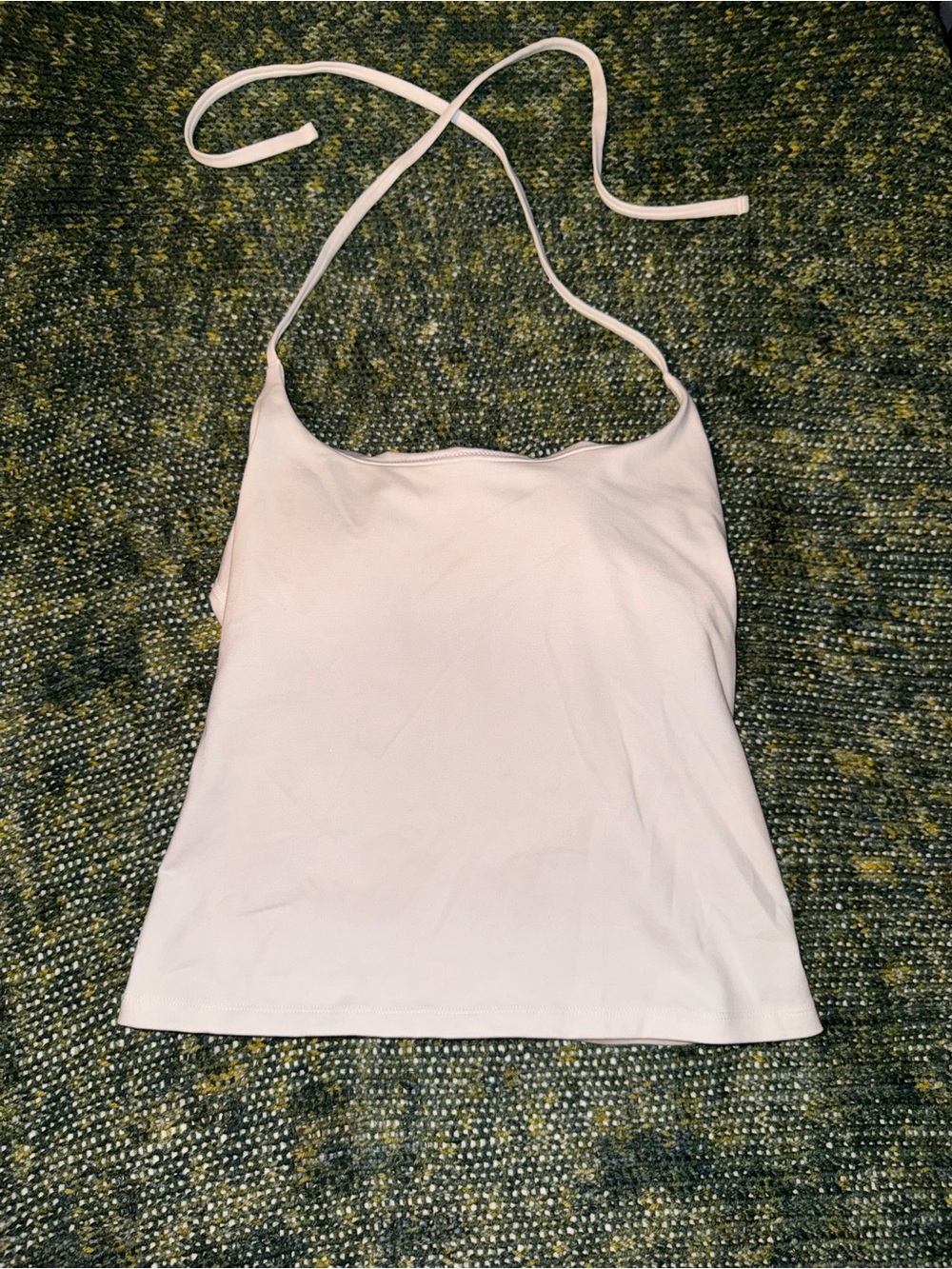 Women’s White Halter Cami Top
